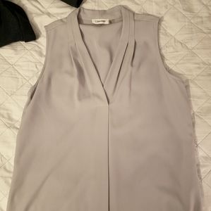 Calvin Klein V Neck Blouse